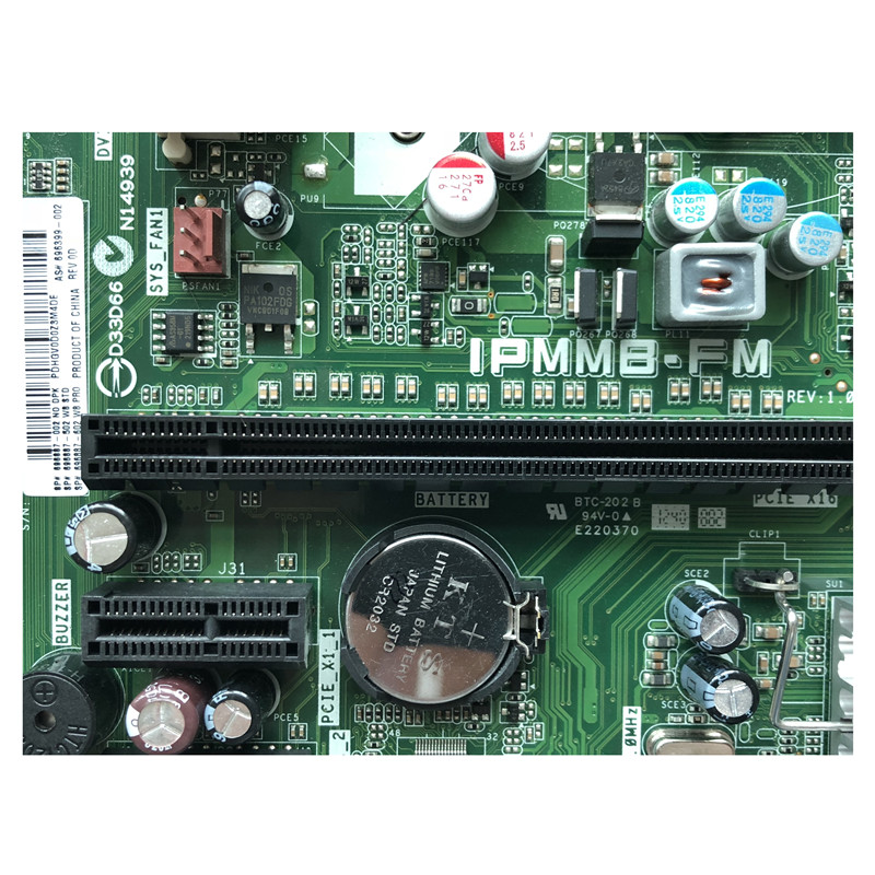 FOR HP h9-1490JP Z75 Motherboard IPMMB-FM 696399-002 696887