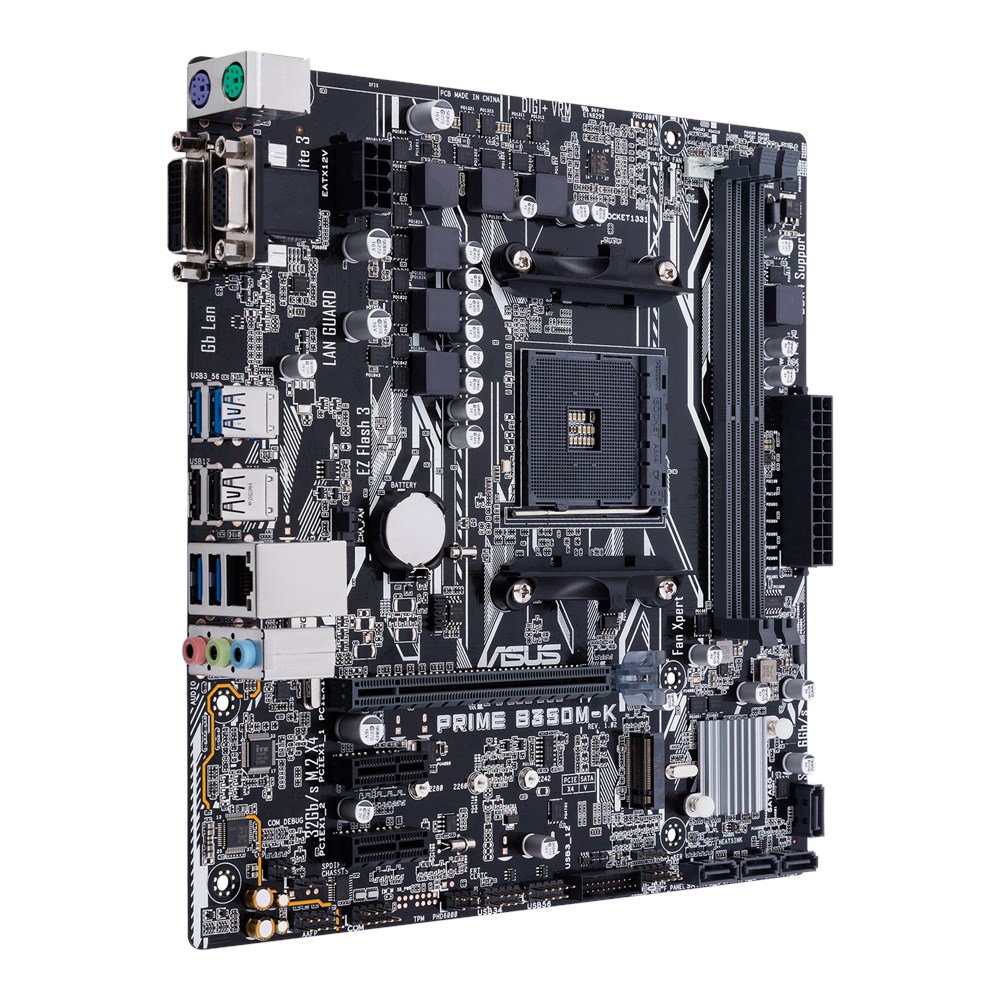 For Asus PRIME B350M-K Desktop Gaming Motherboard DDR4 M-ATX