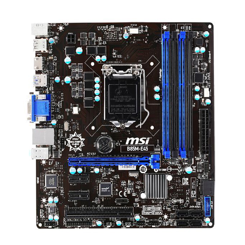 Msi b85m e45 подключение