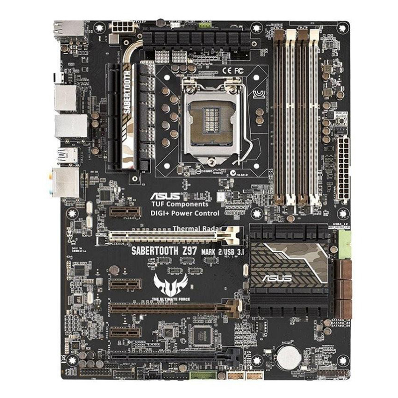 マザーボード ASUS SABERTOOTH Z97 MARK 1 i7-4790K 16GB Amazon.com: ASUS Sabertooth Z97 MARK1 ATX DDR3 2600 LGA 1150