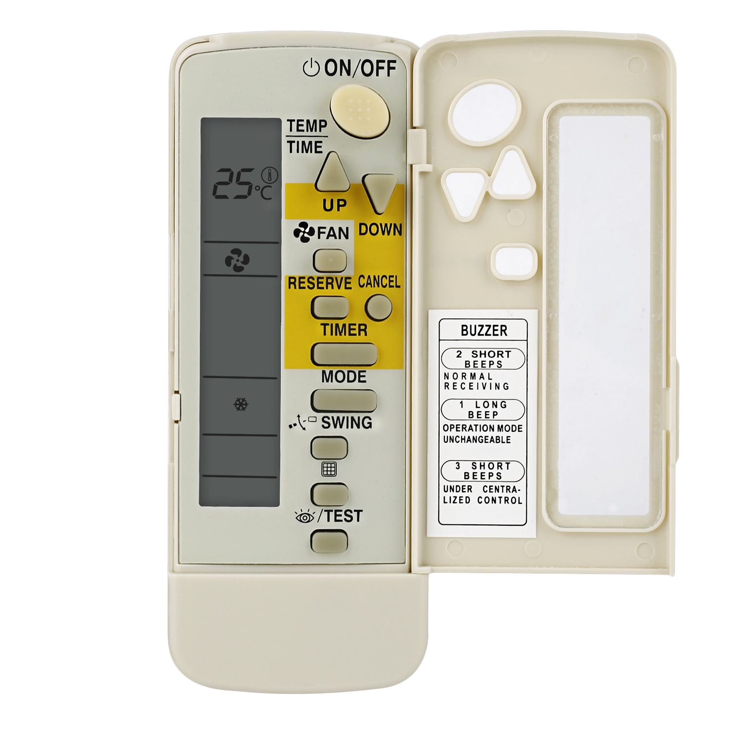 Telecomando Ricambio Universale BRC4C151 Per Climatizzatori DAIKIN (BRC4C152, BRC4C155, BRC4C158)