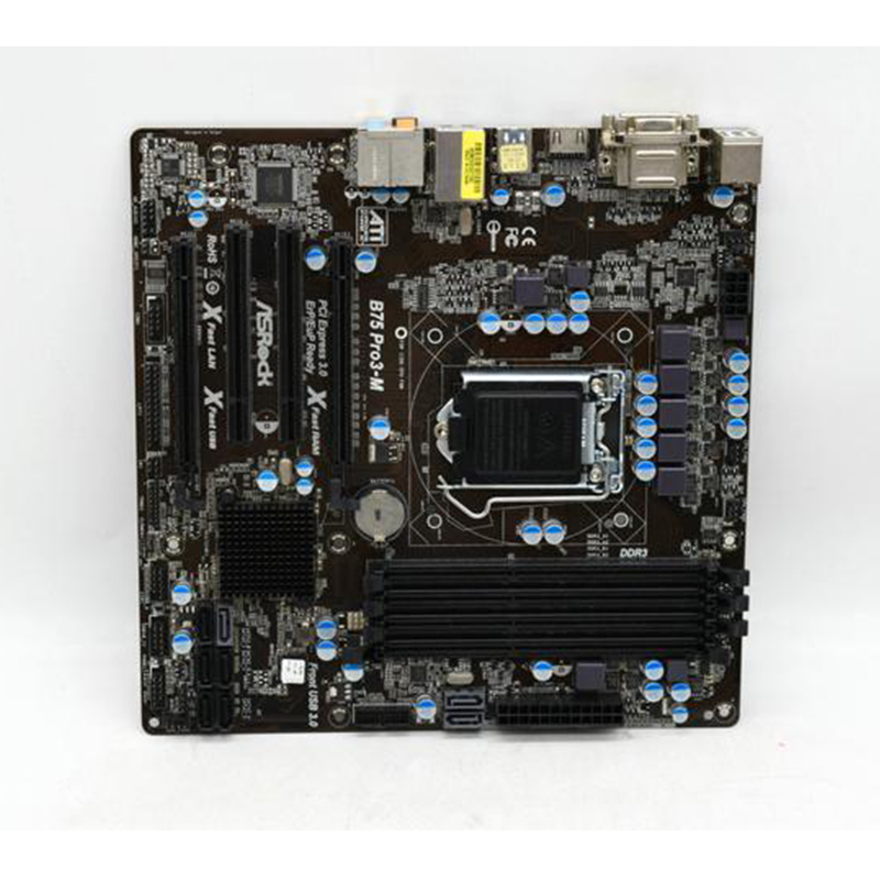 Схема подключения материнской платы asrock b75 pro3