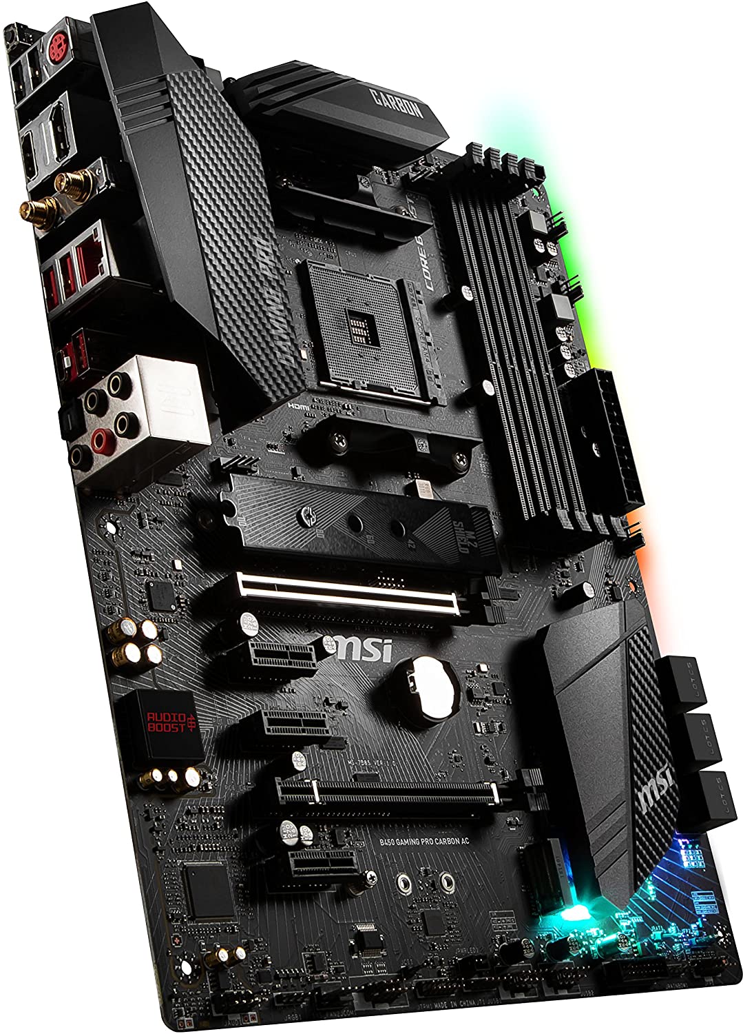 FOR MSI B450 GAMING PRO CARBON AC AM4 AMD Motherboard DDR4 M.2
