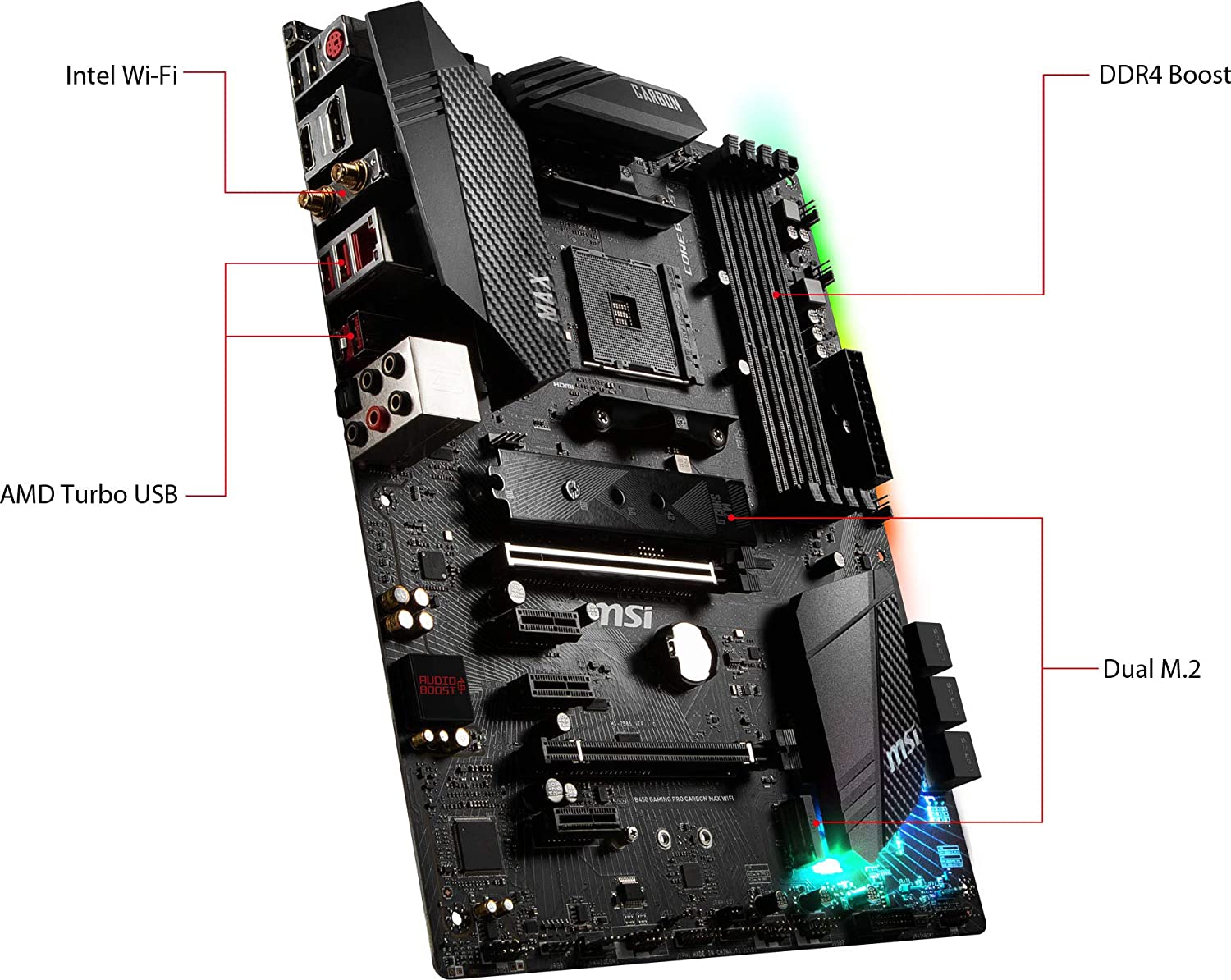 Msi b450 gaming pro carbon max wifi сколько фаз питания