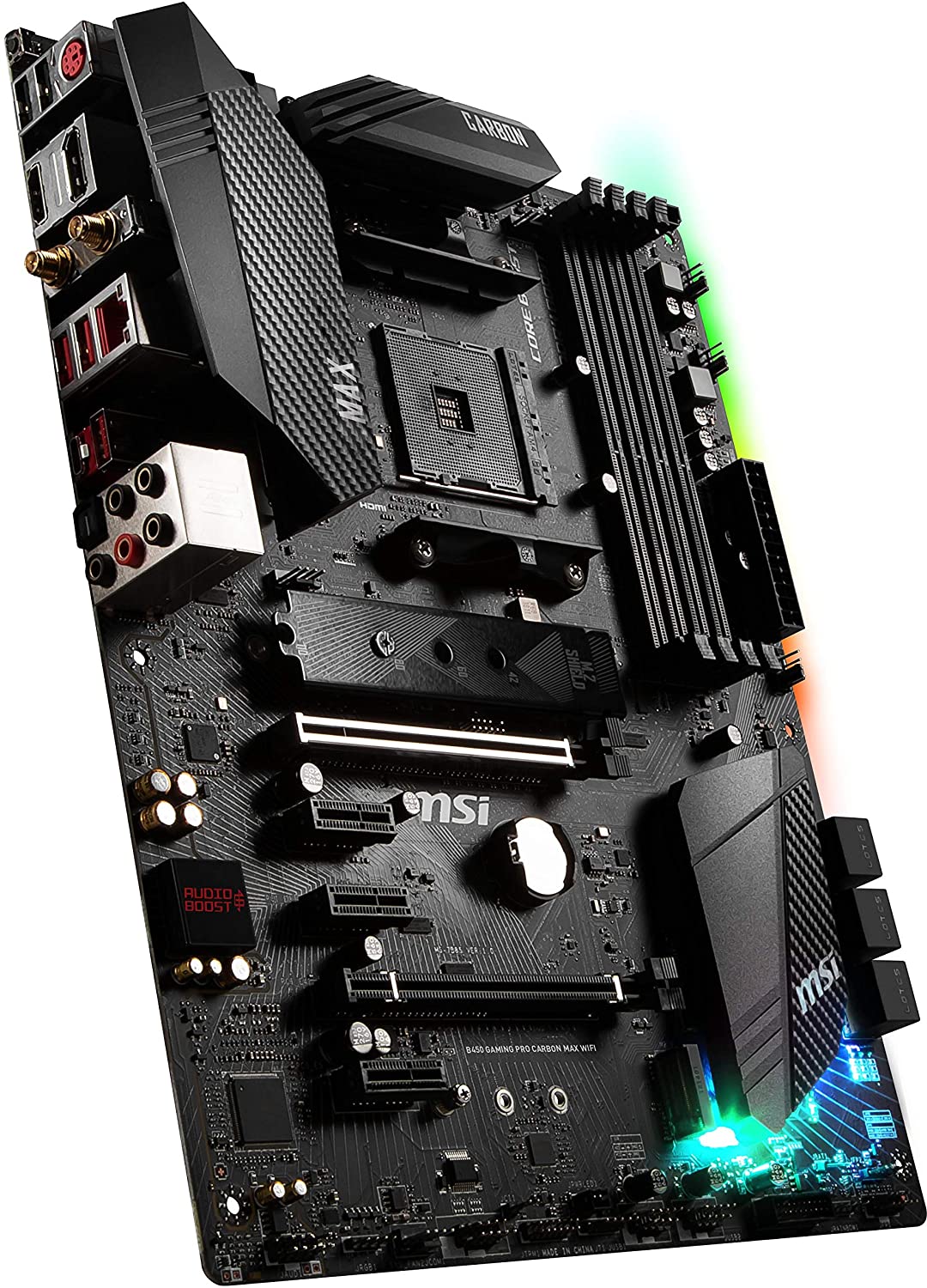 FOR MSI B450 GAMING PRO CARBON MAX WIFI Motherboard Supports 3700X