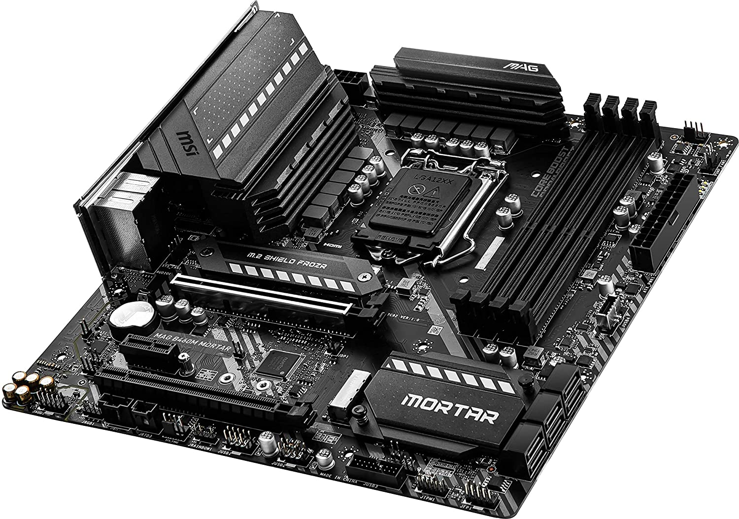 FOR MSI MAG B460M MORTAR Motherboard Supports 10400/10400F/10500
