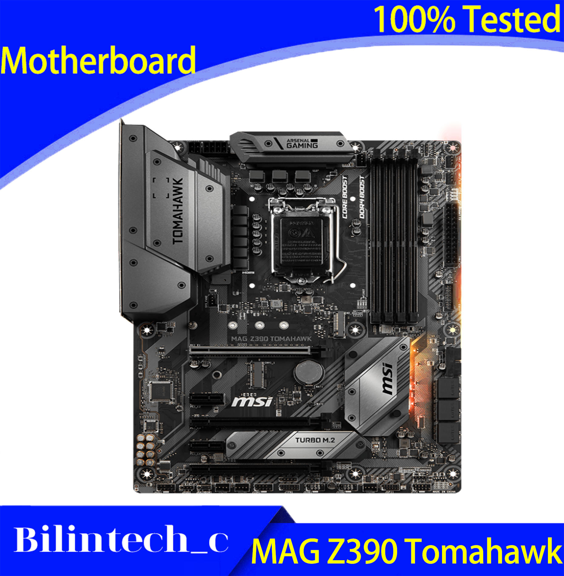 FOR MSI MAG Z390 TOMAHAWK Motherboard Z390 Tomahawk missile M.2