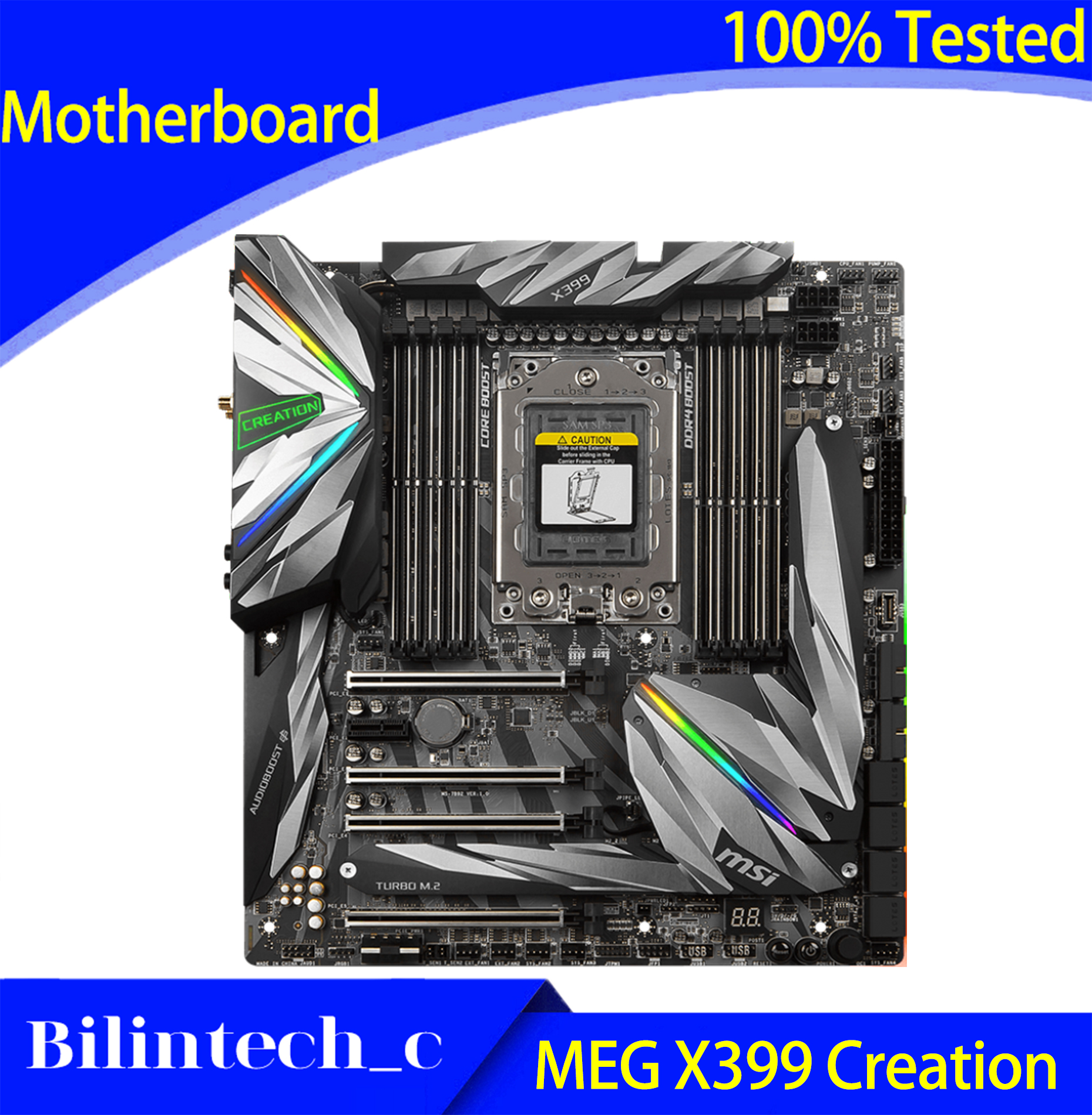 MSI MEG X399 CREATION E-ATX マザーボード Amazon | MSI MEG X399 CREATION E-ATX マザーボード[Ryzen