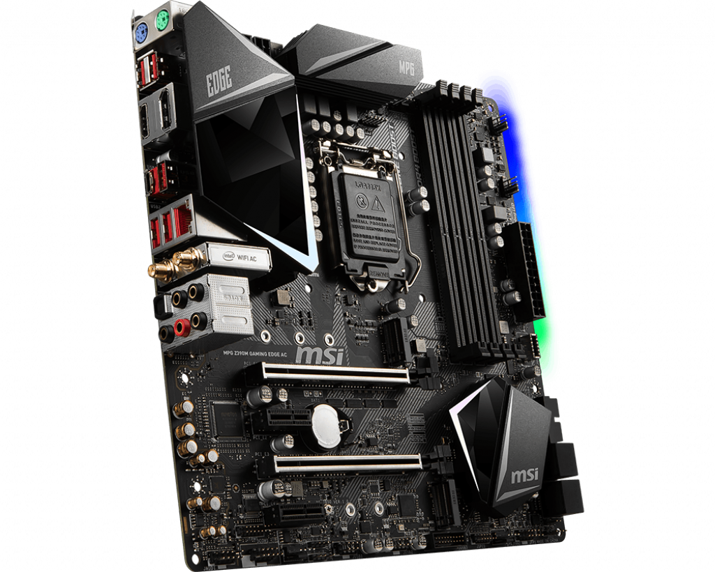 マザーボード MSI MPG Z390M GAMING EDGE AC LGA1151 For MSI MPG Z390M GAMING EDGE AC Motherboard LGA1151 DDR4 M-ATX