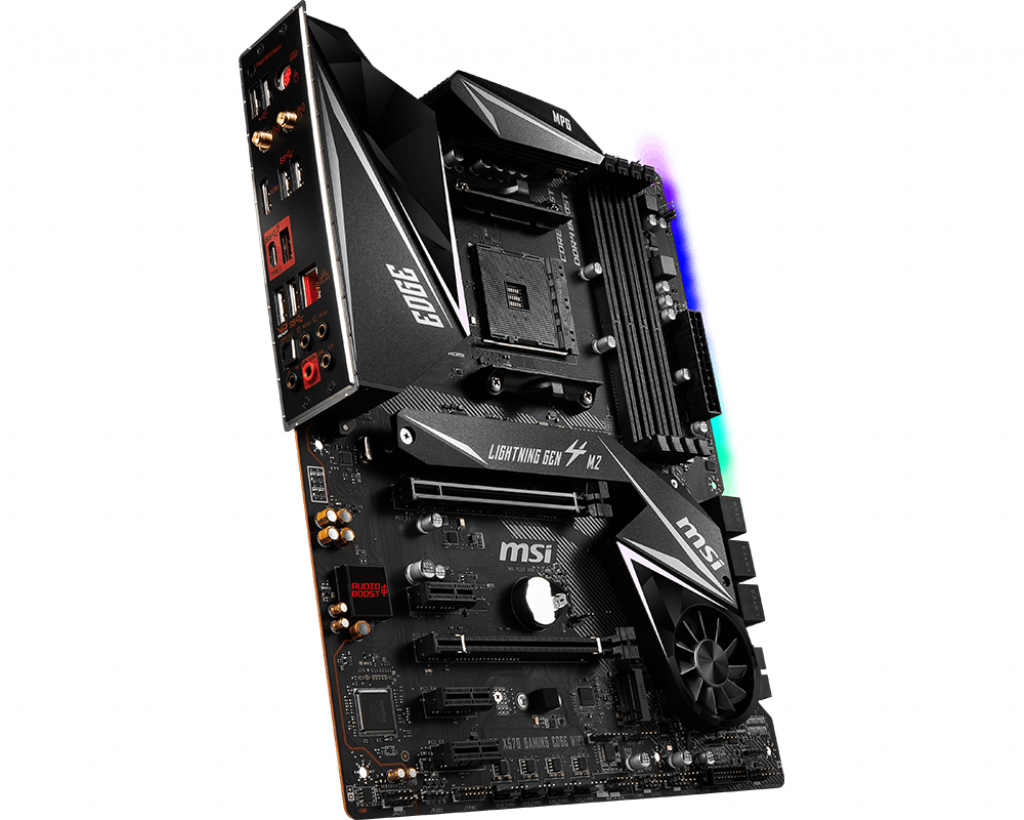 For MSI MPG X570 GAMING EDGE WIFI Motherboard AMD AM4 DDR4