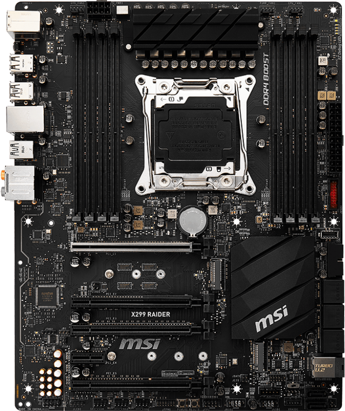 MSI X299 RAIDER マザーボード+CPU+メモリー FOR MSI x299 RAIDER Motherboard LGA2066 interface Supports 7900