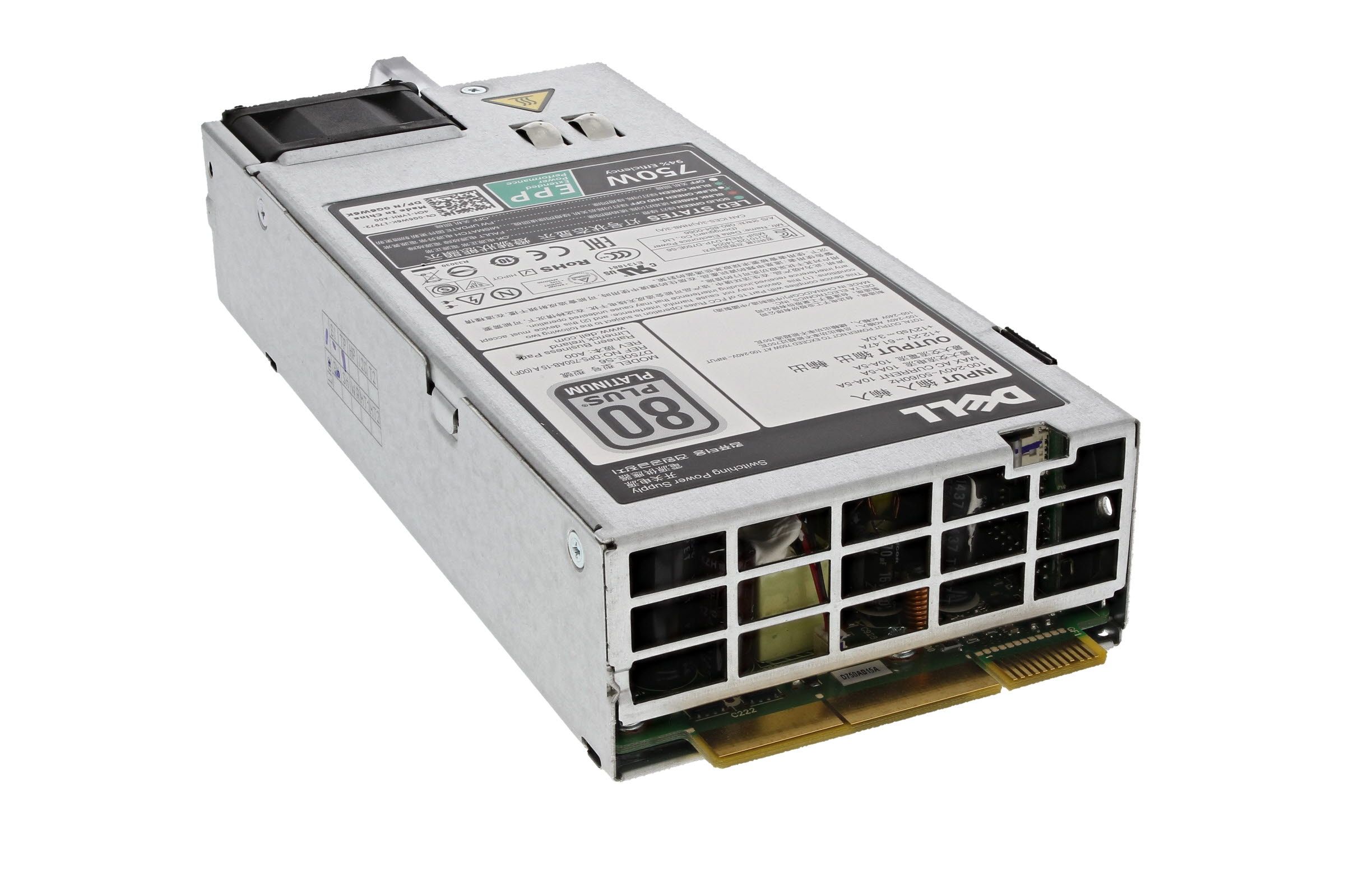 FOR Dell PowerEdge R530 R630 R730 R730XD R830 R930 750W Power Supply ...