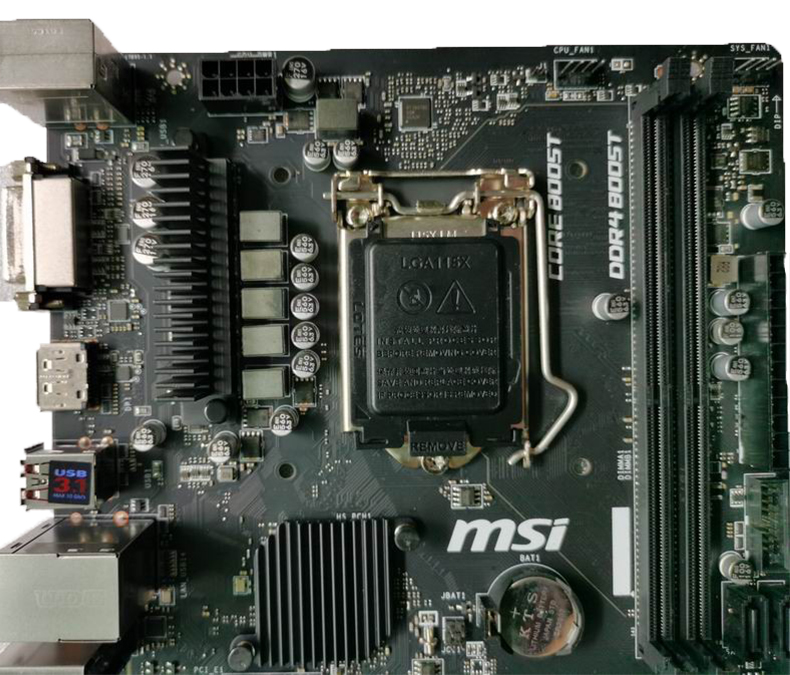 FOR MSI B360M-S02 Motherboard Supports 8/9th Generation CPU