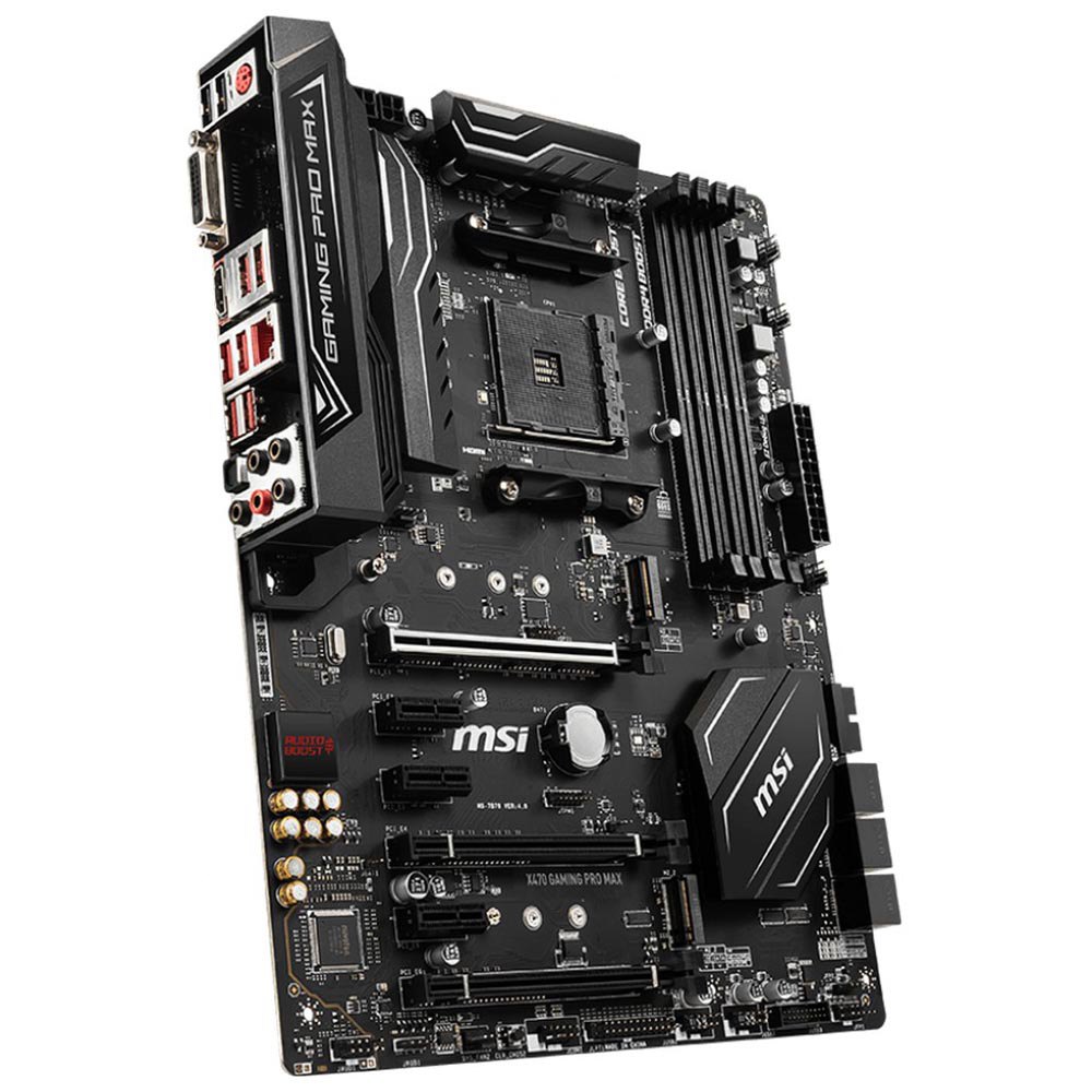 For MSI X470 GAMING PRO MAX Motherboard AMD AM4 DDR4 ATX Mainboard