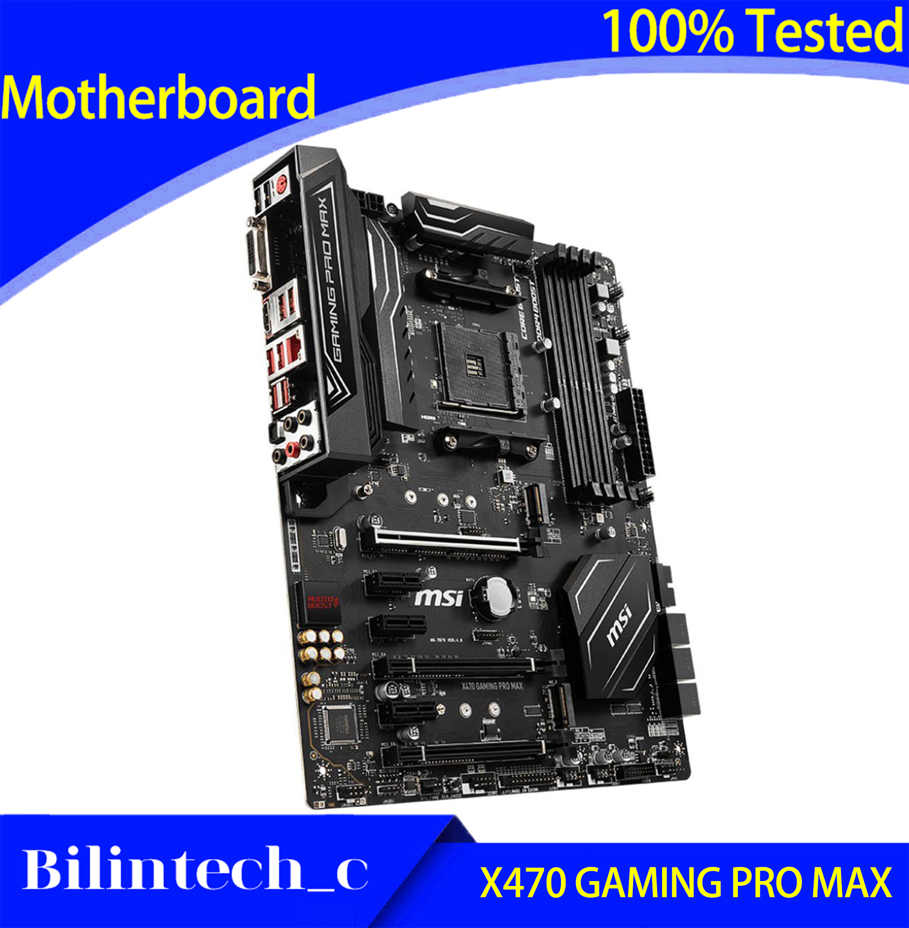 FOR MSI X470 GAMING PRO MAX Motherboard Supports Ryzen 2/3