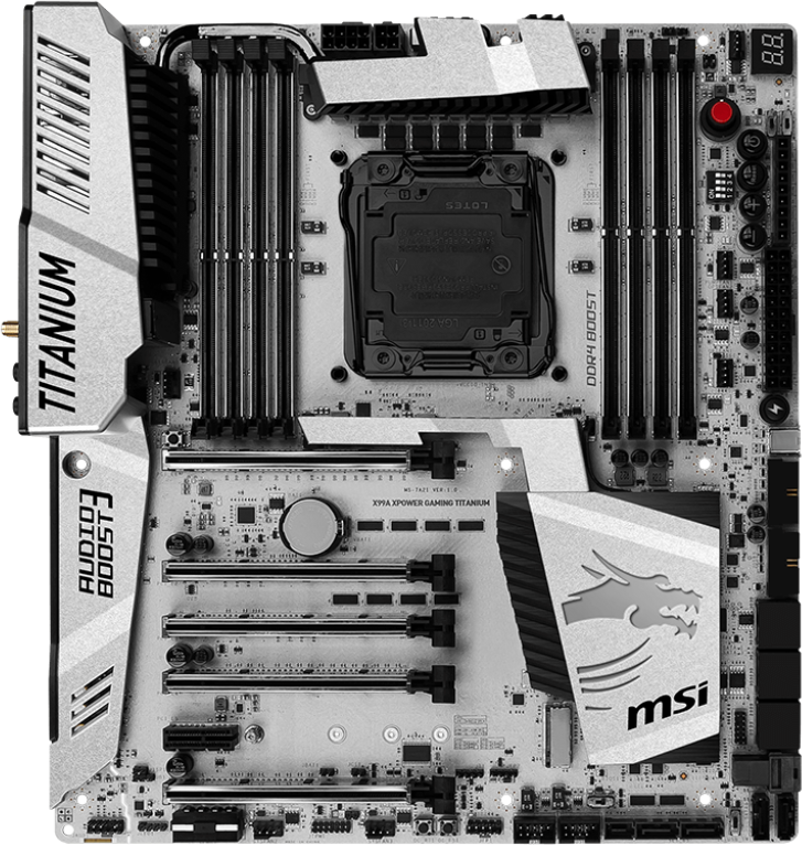 FOR MSI X99A XPOWER GAMING TITANIUM Mtherbord 2011-V3 DDR4 64GB