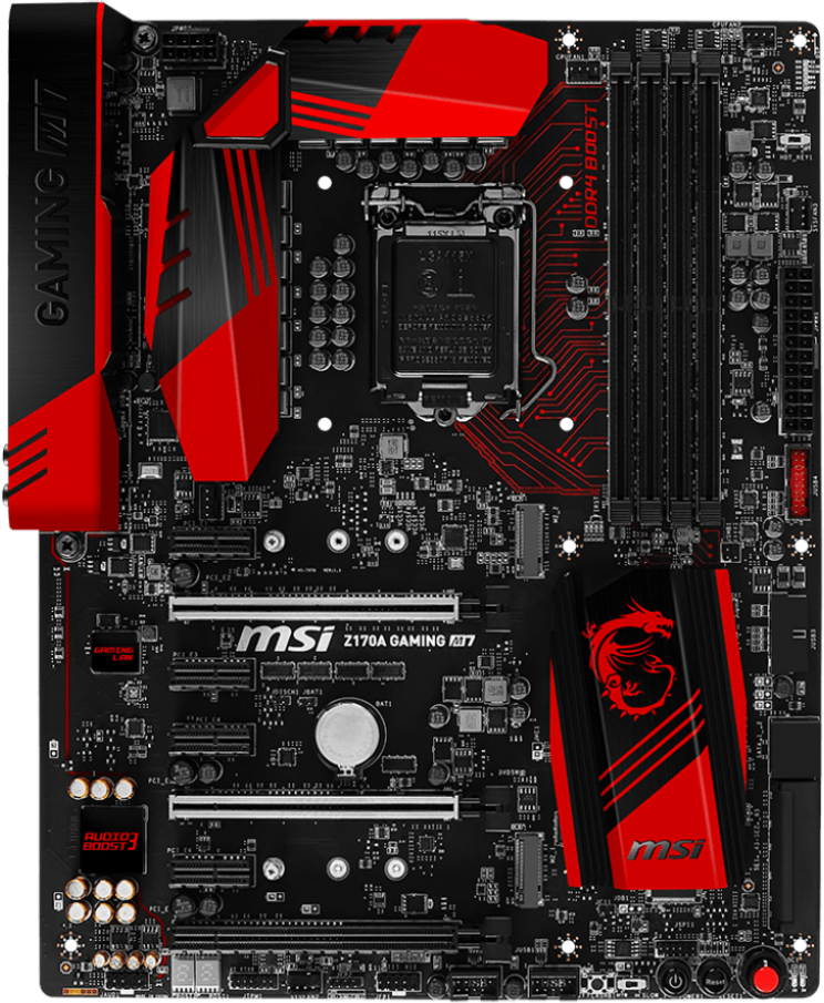 For MSI Z170A GAMING M7 Motherboard LGA1151 Intel Z170 64GB DDR4