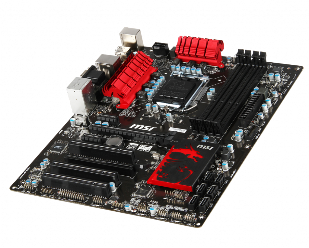 For Msi B75a G43 Gaming Red Dragon Motherboard 1150pin Ddr3 32gb B75 Ebay