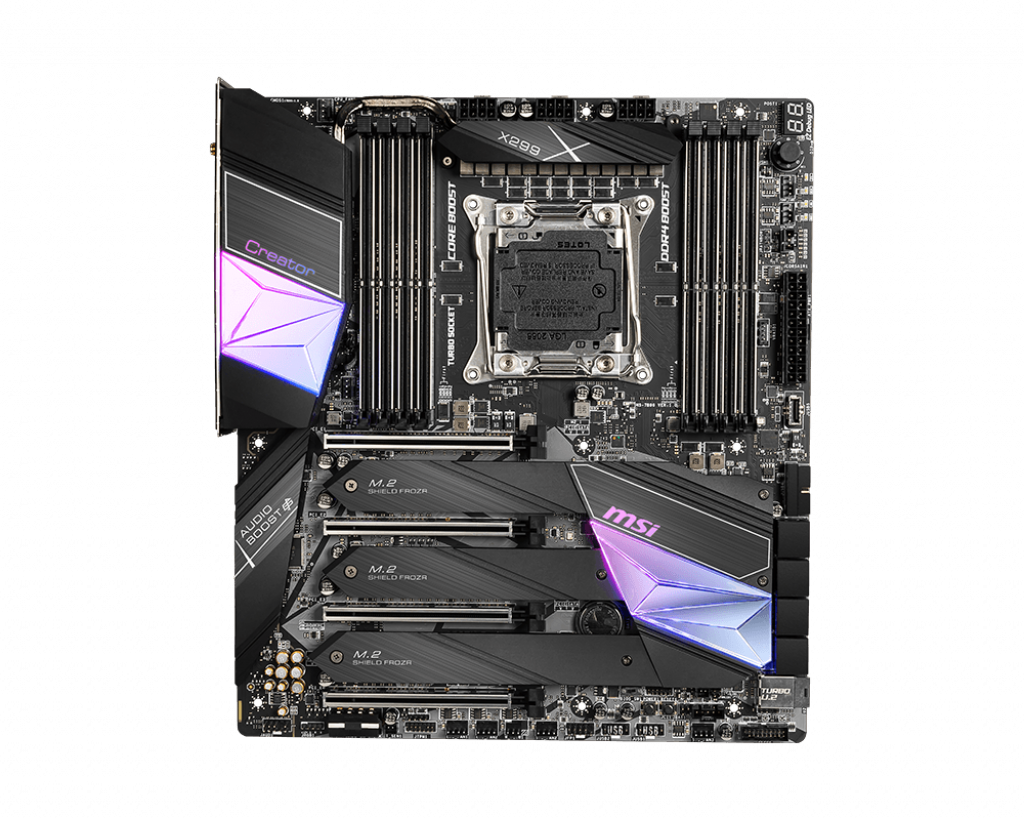 100% Tested FOR MSI Creator X299 Motherboard Support Intel X299