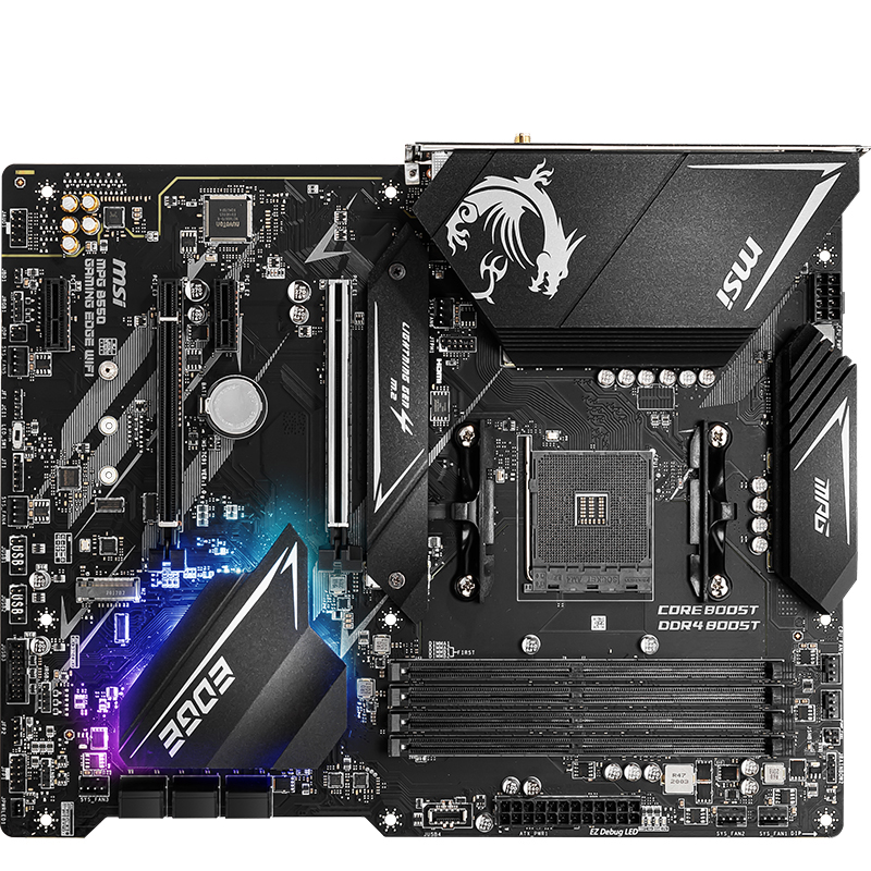 For MSI MPG B550 GAMING EDGE WIFI Motherboard AMD AM4 DDR4 ATX