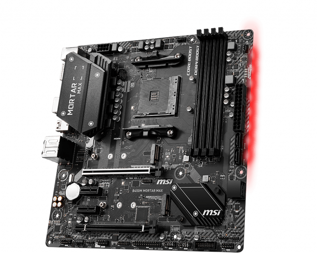 FOR MSI B450M MORTAR MAX Mortar Motherboard Support 3700X