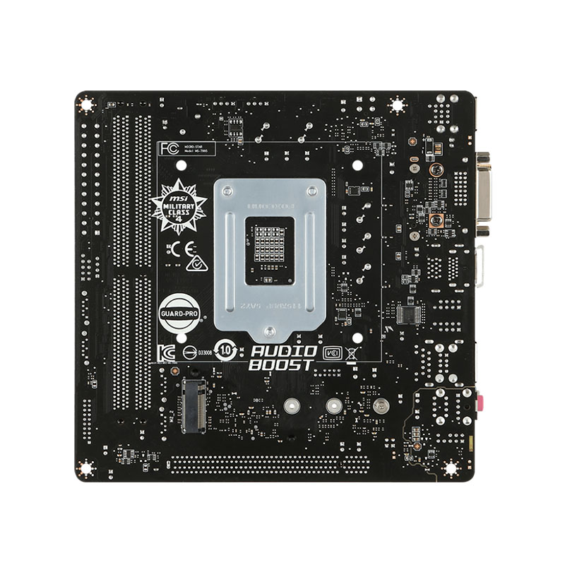 Core i7-7700k  msi h110 mini itx マザーボード MSI、LGA1151対応Mini-ITXマザーボード「H170I PRO AC」「H110I