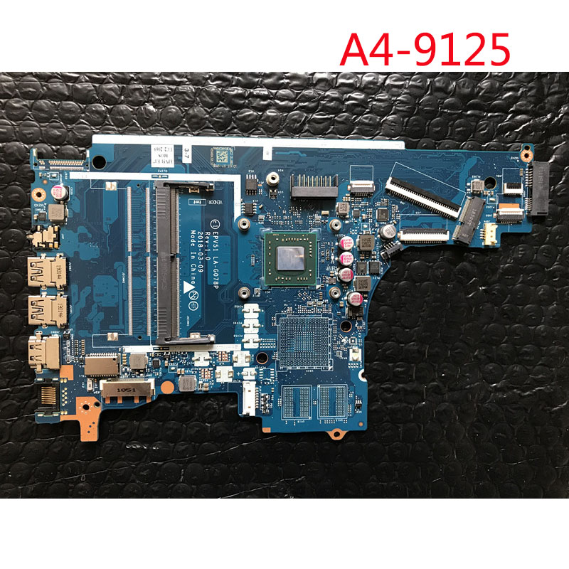 For HP 15-DB LA-G078P Motherboard A4-9125 / A6-9225/ E2-9000e