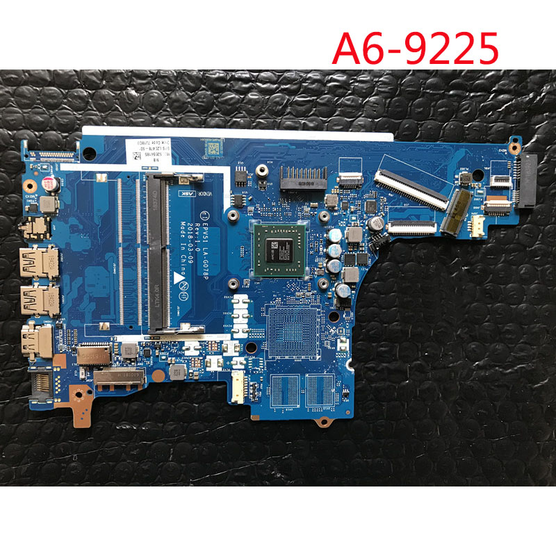 For HP 15-DB LA-G078P Motherboard A4-9125 / A6-9225/ E2-9000e