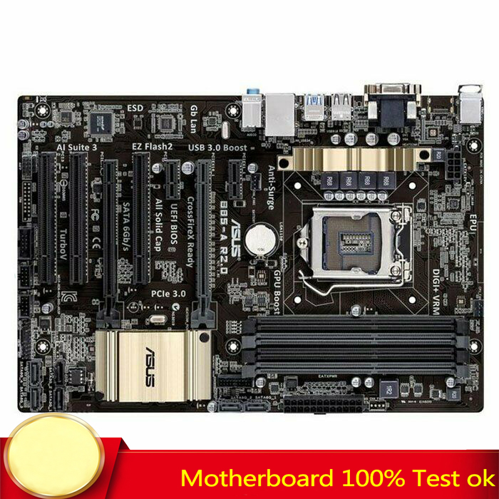 Motherboard Tested For Asus B85 A R2 0 B85 Mainboard 1150 Support I7 4790k Ebay