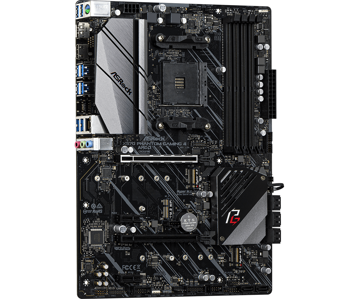 FOR ASRock X570 Phantom Gaming 4 Motherboard Supports 3600X