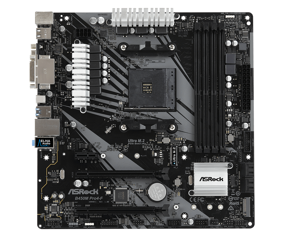 AMD Ryzen 7 5700G ＋ ASRock B450M PRO4 ASRock B450M PRO4 R2.0 AM4 Micro ATX AMD Motherboard - Newegg.ca