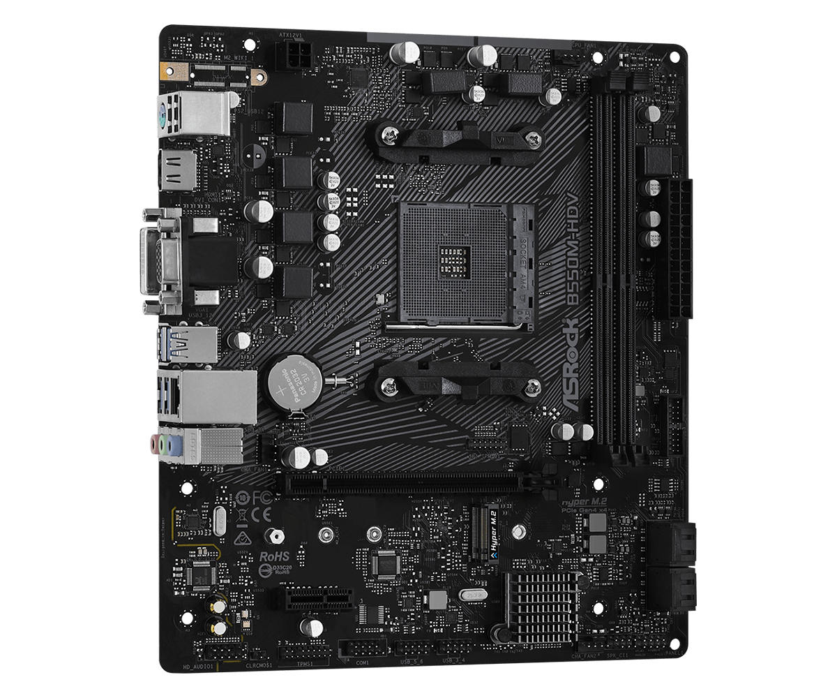 セット売り Ryzen7 3700X+ASRock B550M-HDV/I FOR ASRock B550M-HDV Motherboard Supports CPU 3500X/3600X DDR4