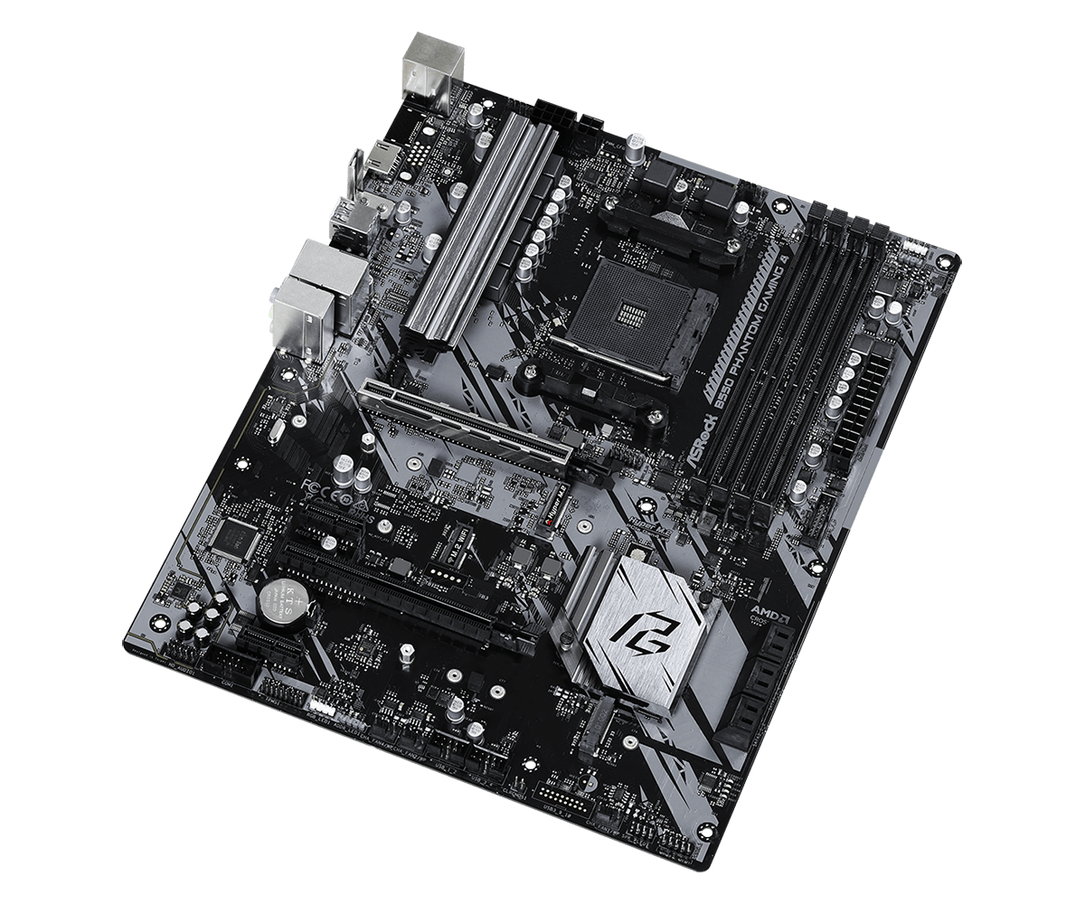 For ASROCK B550 Phantom Gaming 4 Motherboard AMD AM4 DDR4 ATX