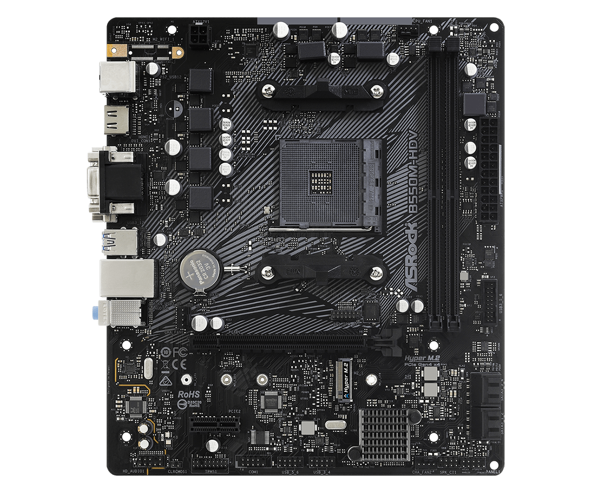 FOR ASRock B550M-HDV Motherboard Supports CPU 3500X/3600X DDR4