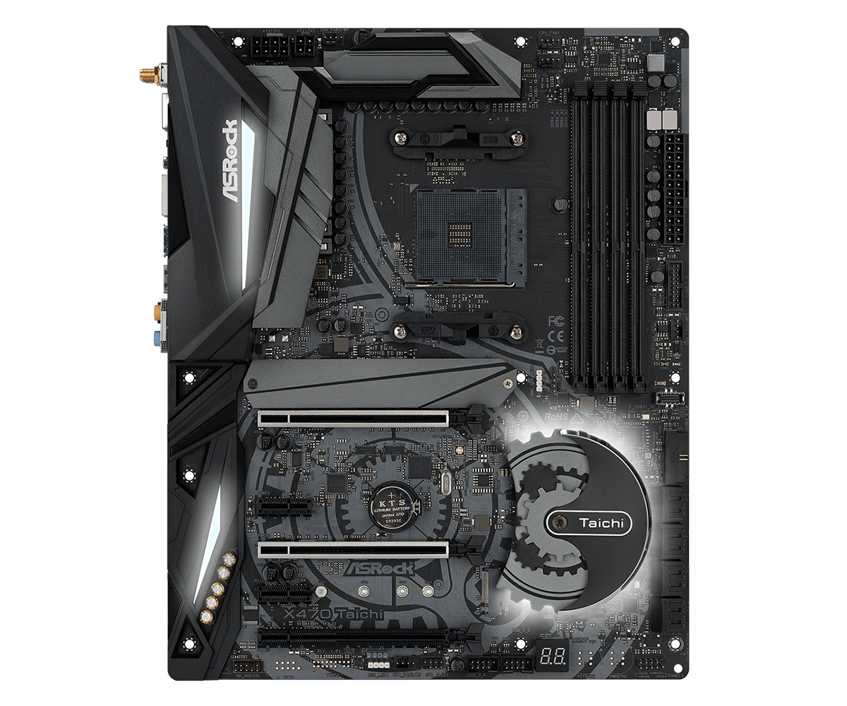 ★動作確認済★ ASRock X470 Taichi 5000番代対応BIOS FOR ASRock X470 Taichi Gaming Motherboard Tai Chi ATX Supports AMD