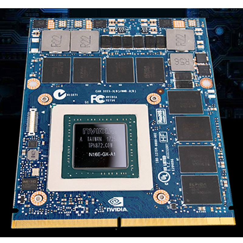 NV GTX980M Video Graphics Card 8G GDDR5 MXM 3.0b For Dell