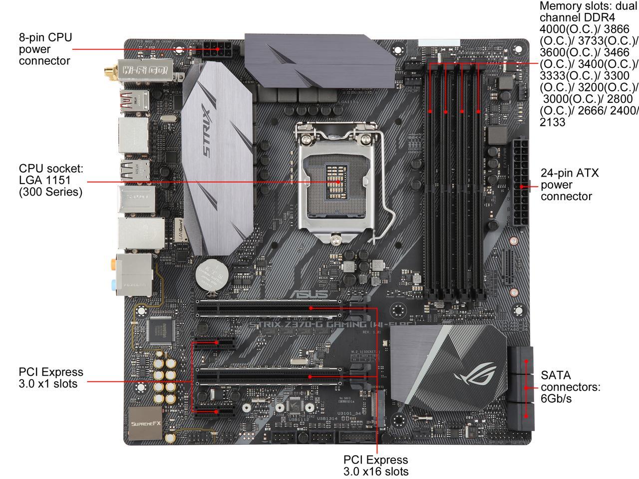 【ひろ1010】ASUS ROG STRIX Z370-G GAMING ROG STRIX Z370-G GAMING (WI-FI AC) | Motherboards | ROG Global