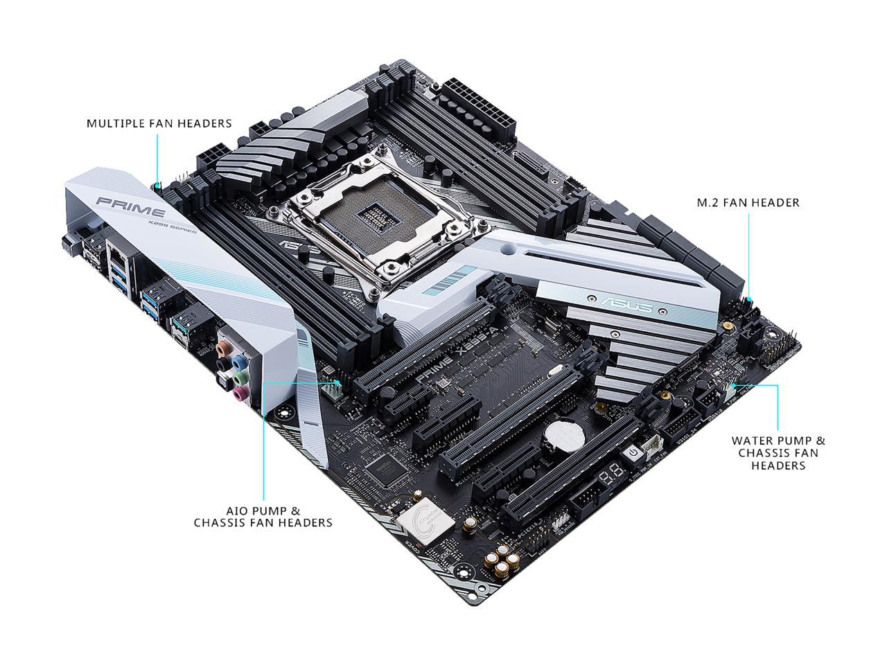For ASUS Prime X299-A Motherboard LGA2011 DDR4 ATX Mainboard Test