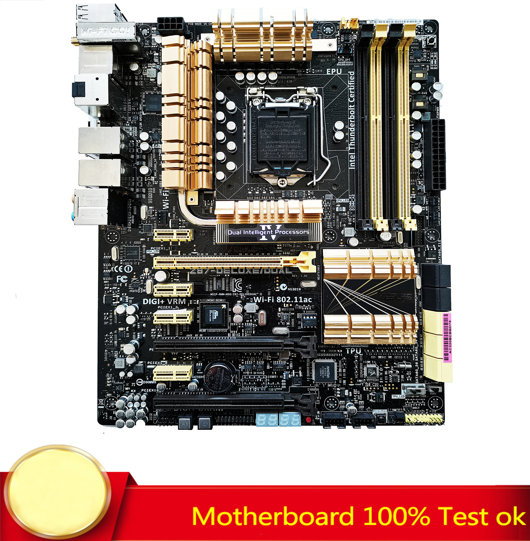 Dual motherboard. ASUS z87 Deluxe. Z87 Deluxe. Материнская плата ASUS z87-Deluxe/Dual.