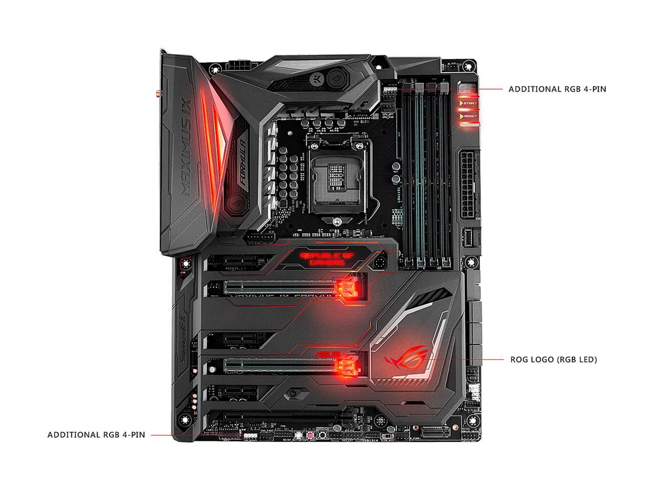 FOR ASUS ROG Maximus IX Formula Motherboard Support M9F Z270 64GB