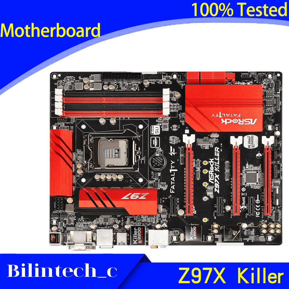 FOR ASRock Z97X Killer Motherboard Supports 4th Generation