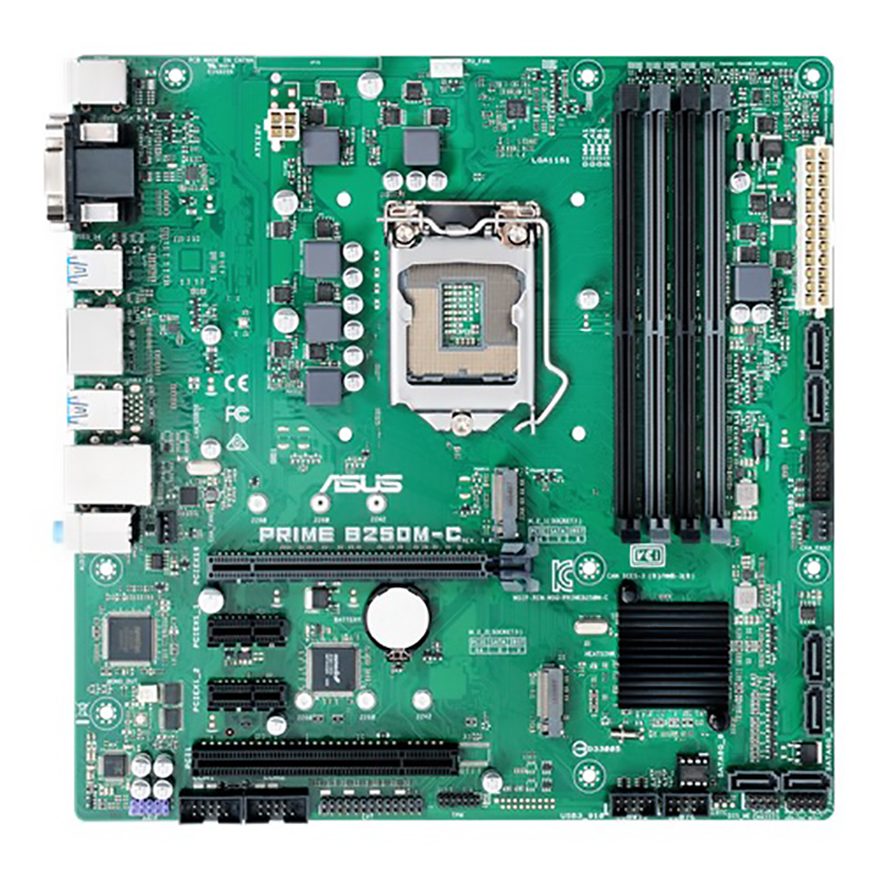 FOR ASUS Prime B250M-C Motherboard Support DDR4 64GB 1151PIN