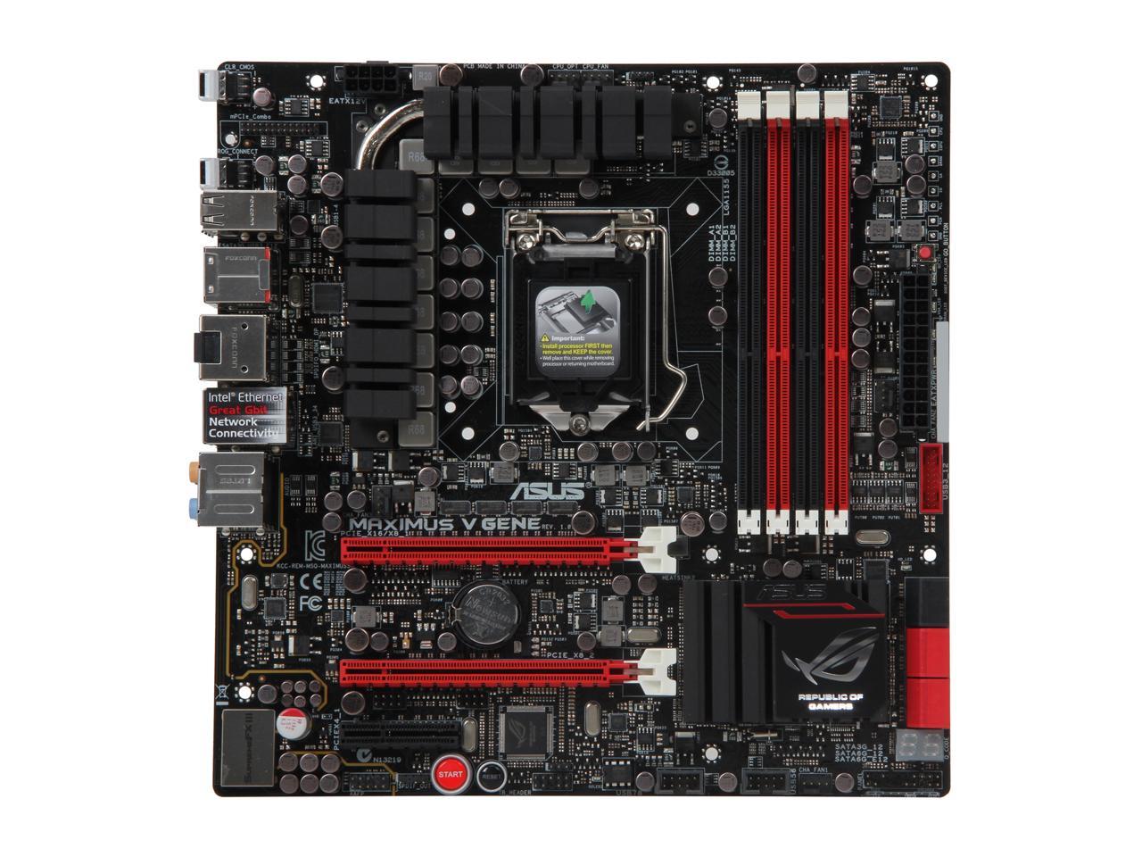 FOR ASUS ROG Maximus V Gene Motherboard Support 3770K M5G DDR3