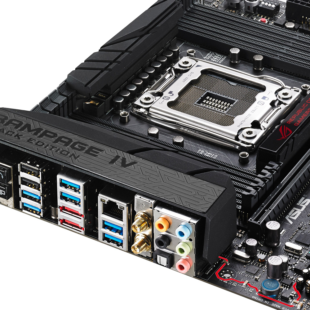 FOR ASUS ROG Rampage IV Black Edition Motherboard Support X79 R4BE