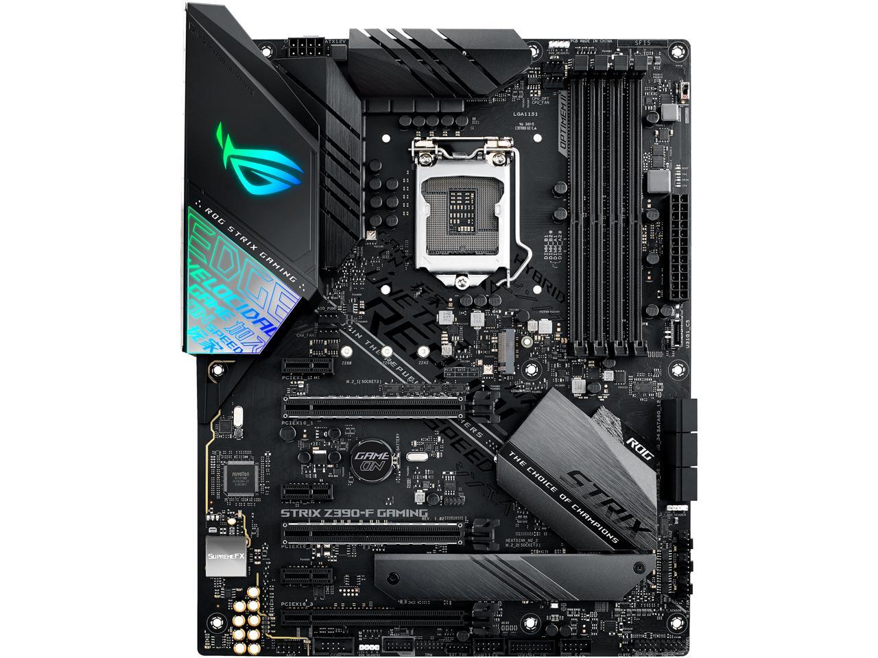 ASUS ROG STRIX Z390-F ➕i9 9900K おまけ付き Amazon.com: ASUS ROG Strix Z390-F Gaming Motherboard LGA1151