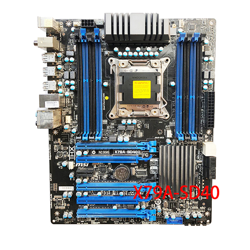 For MSI X79A-SD40 Motherboard LGA2011 DDR3 ATX Mainboard | eBay