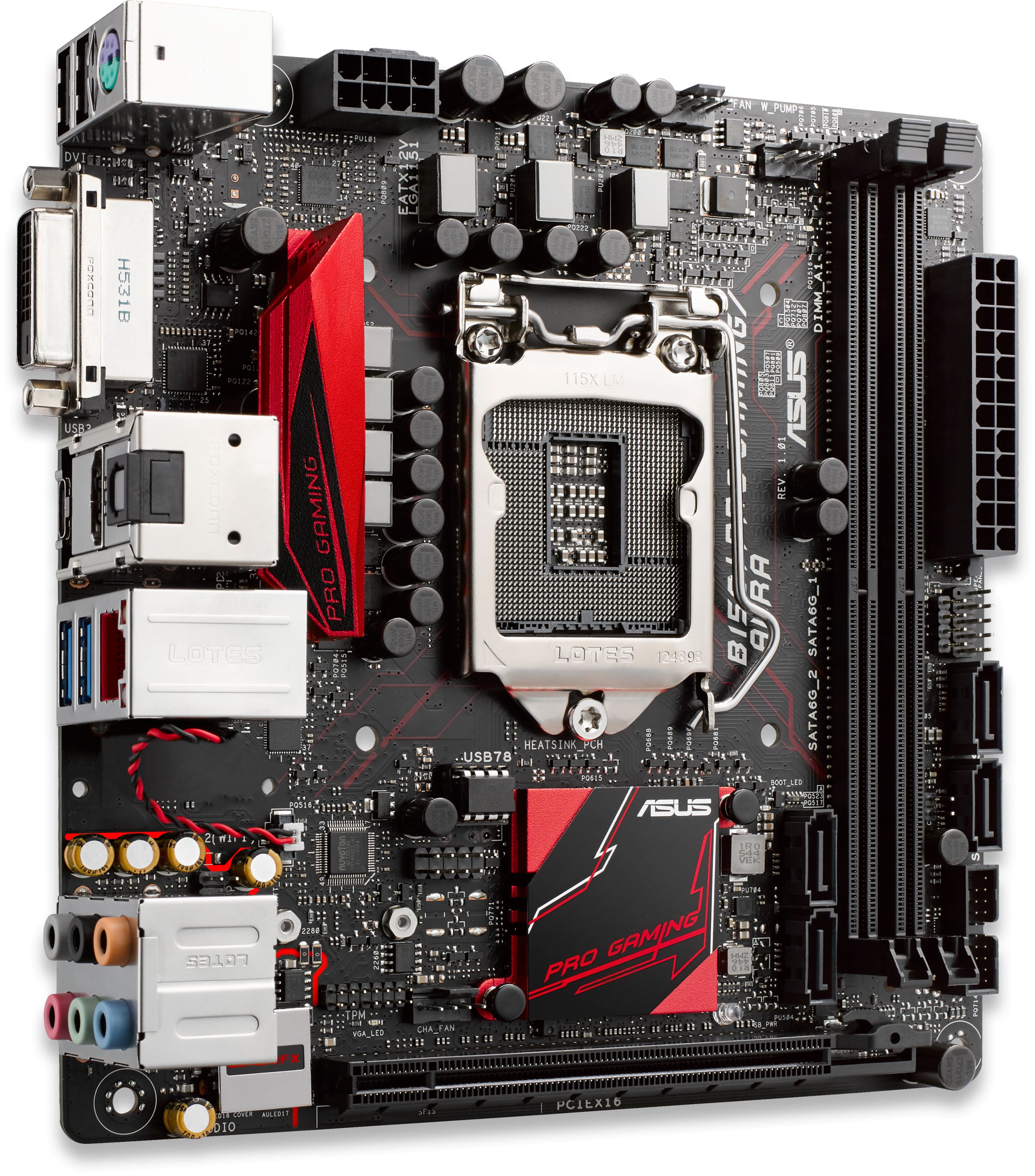 わ*お様 ASUS B150I PRO GAMING/AURA (Mini-IT For ASUS B150I PRO GAMING/AURA LGA1151 DDR4 Mini-ITX Motherboard