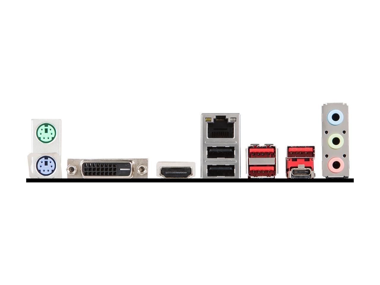 FOR MSI H370M BAZOOKA Motherboard Supports 6/7th Generation DDR4