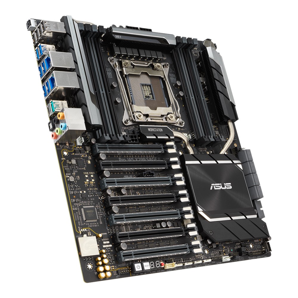 FOR ASUS Pro WS X299 SAGE II Server Motherboard Supports 128GB