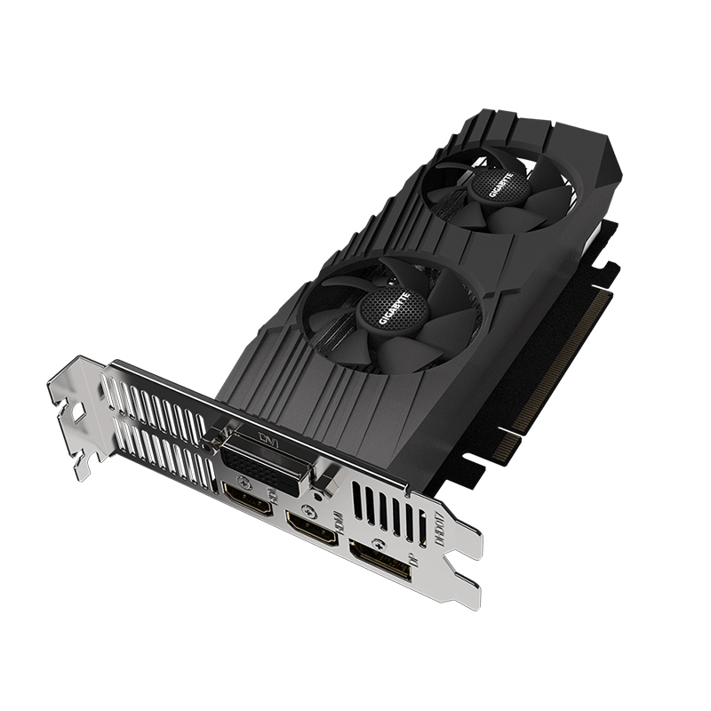 グラフィックボード・グラボ・ビデオカード GIGABYTE GV-N1656D6-4GL For Gigabyte GV-N1656OC-4GL GTX1650LP 4G DDR6 Graphics Card XK-GV